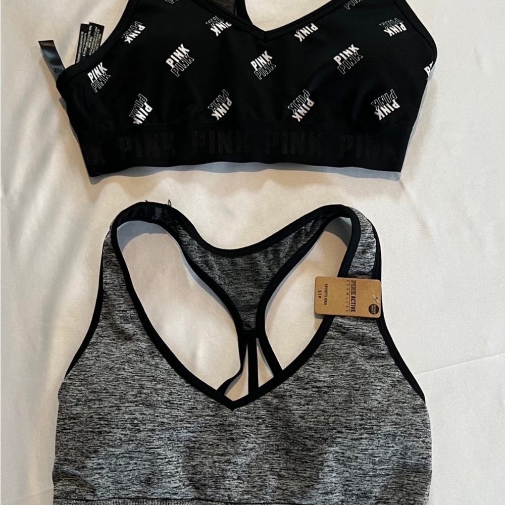 New Victoria's Secret PINK sport bra set size Small